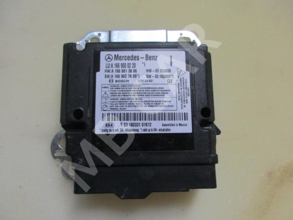 Блок AIRBAG MERCEDES-BENZ GLE-класс W166 (2015 - 2018) фото 1 — Разборка Мерседес