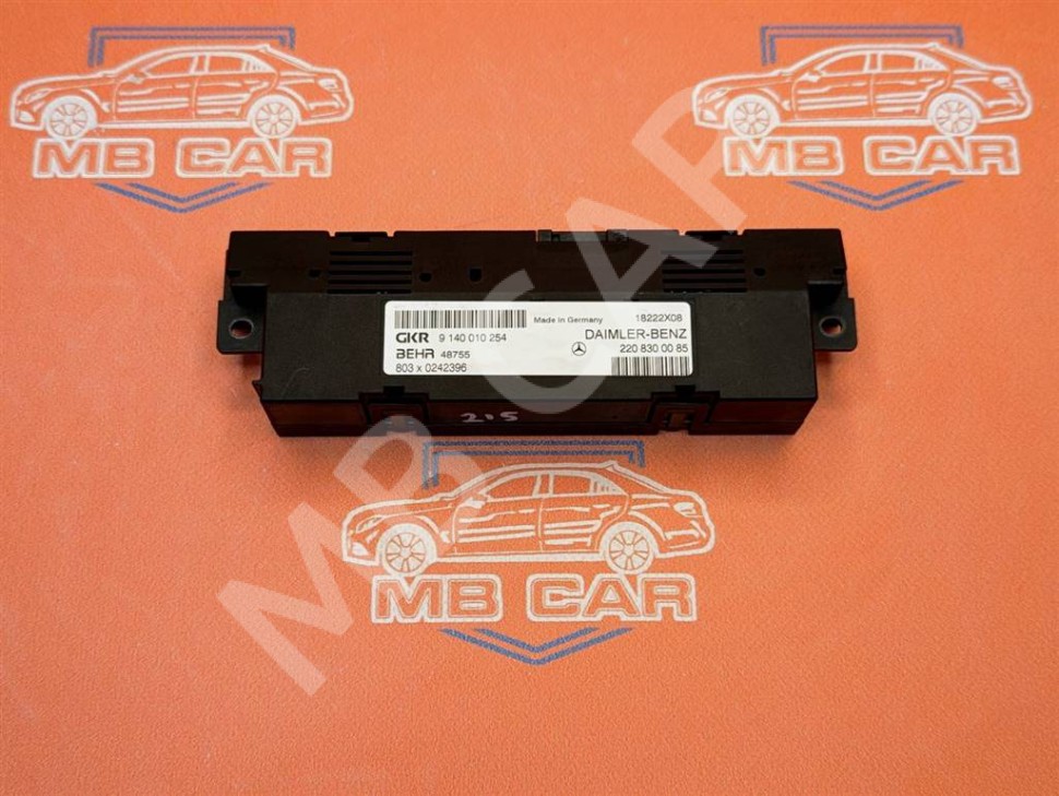 Блок климата MERCEDES-BENZ CL-класс C215 (1999 - 2002) фото 1 — Разборка Мерседес