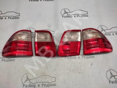Комплект задних фонарей MERCEDES-BENZ E-класс W210/S210 рестайлинг (1999 - 2003) — Разборка Мерседес