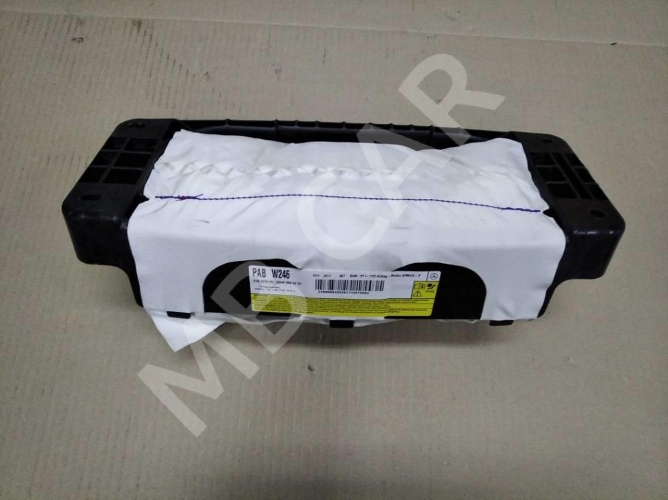 Подушка безопасности пасажирская MERCEDES-BENZ B-класс W246 рестайлинг (2014 - 2018) фото 1 — Разборка Мерседес