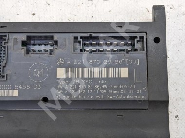 Блок сидений MERCEDES-BENZ S-класс W221 (2005 - 2009) — Разборка Мерседес