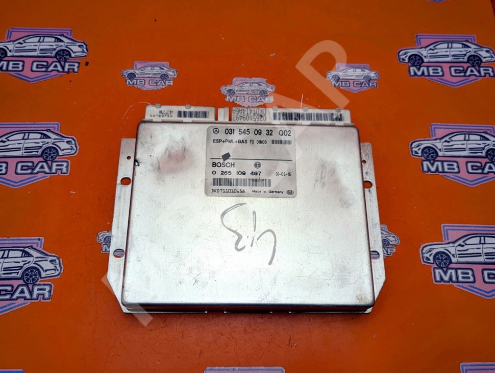 Блок ESP+PML MERCEDES-BENZ S-класс W220 (1998 - 2005) фото 1 &mdash; Разборка Мерседес