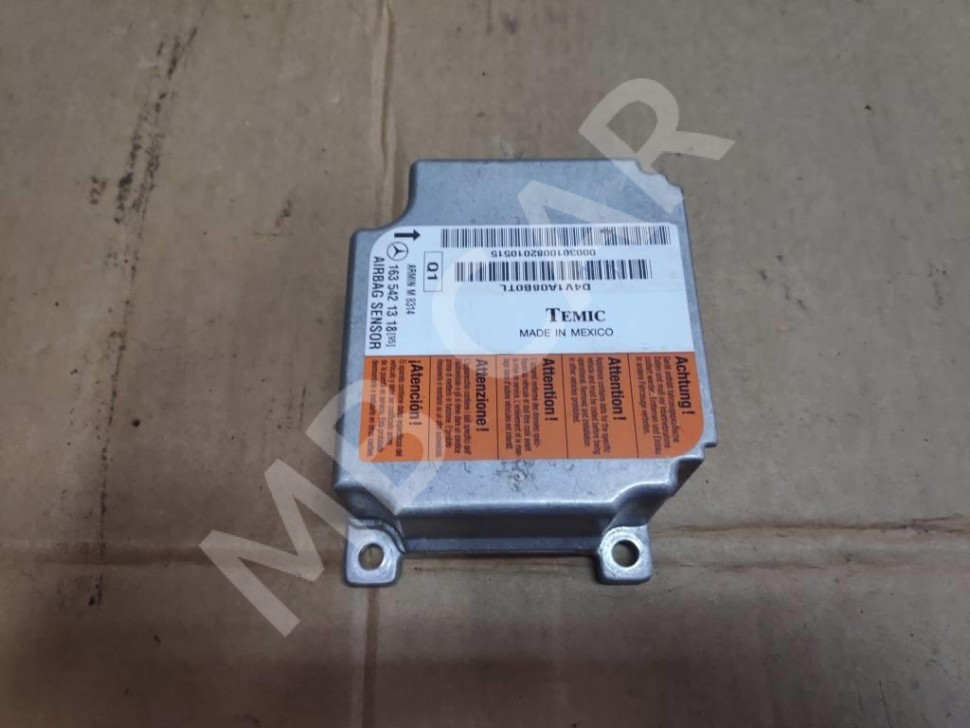 Блок AIRBAG MERCEDES-BENZ M-класс AMG W163 (2000 - 2001) фото 1 &mdash; Разборка Мерседес