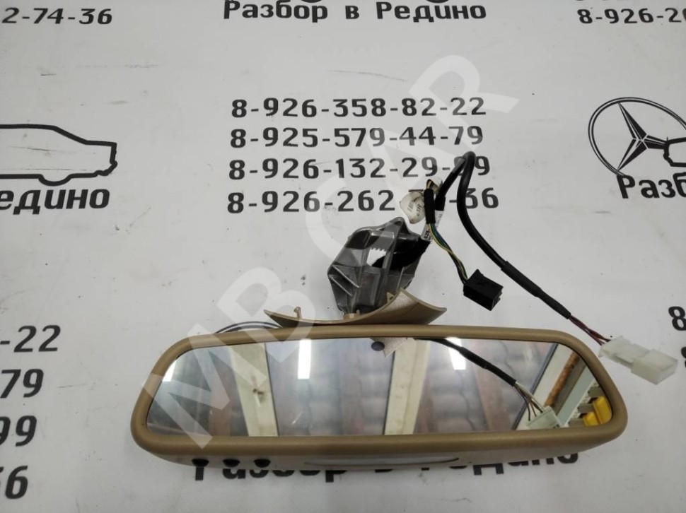 Зеркало внутрисалонное MERCEDES-BENZ E-класс W211/S211 рестайлинг (2006 - 2009) фото 1 — Разборка Мерседес