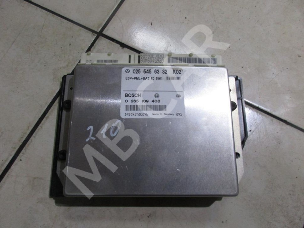 Блок ESP+PML MERCEDES-BENZ E-класс W210/S210 рестайлинг (1999 - 2003) фото 1 — Разборка Мерседес