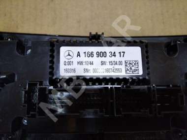 Панель управления климатом MERCEDES-BENZ GLE-класс AMG W166 (2015 - 2019) — Разборка Мерседес