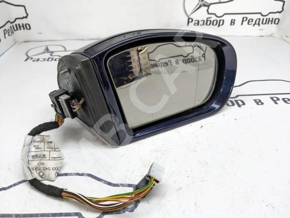 Зеркало правое MERCEDES-BENZ C-класс W203/S203/CL203 (2000 - 2004) фото 1 — Разборка Мерседес