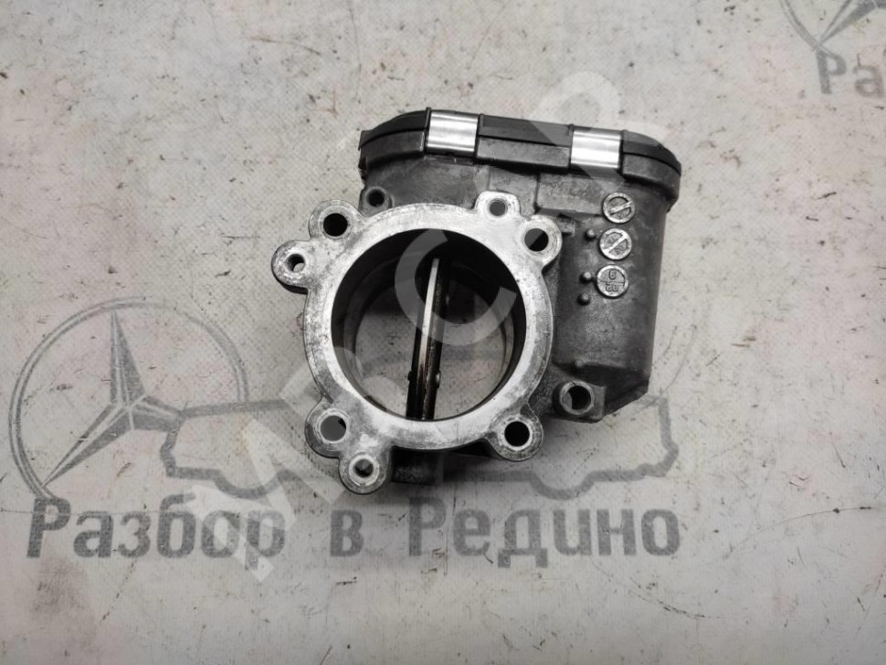 Дроссельная заслонка MERCEDES-BENZ S-класс W221 (2005 - 2009) фото 1 — Разборка Мерседес