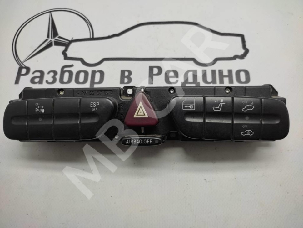 Блок кнопок MERCEDES-BENZ C-класс W203/S203/CL203 (2000 - 2004) фото 1 — Разборка Мерседес