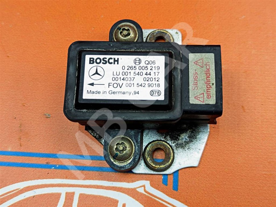 Датчик поперечного ускорения MERCEDES-BENZ E-класс W211/S211 (2002 - 2006) фото 1 — Разборка Мерседес