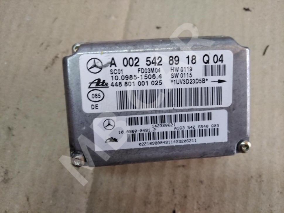 Датчик поперечного ускорения MERCEDES-BENZ M-класс W163 рестайлинг (2001 - 2005) фото 1 &mdash; Разборка Мерседес