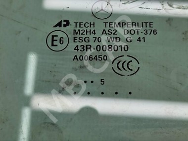 Стекло переднее правое MERCEDES-BENZ M-класс W164 (2005 - 2008) — Разборка Мерседес