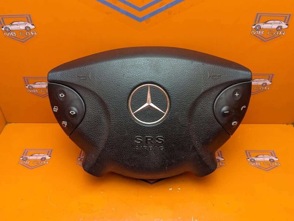 Подушка безопасности в руль MERCEDES-BENZ E-класс W211/S211 (2002 - 2006) фото 1 &mdash; Разборка Мерседес