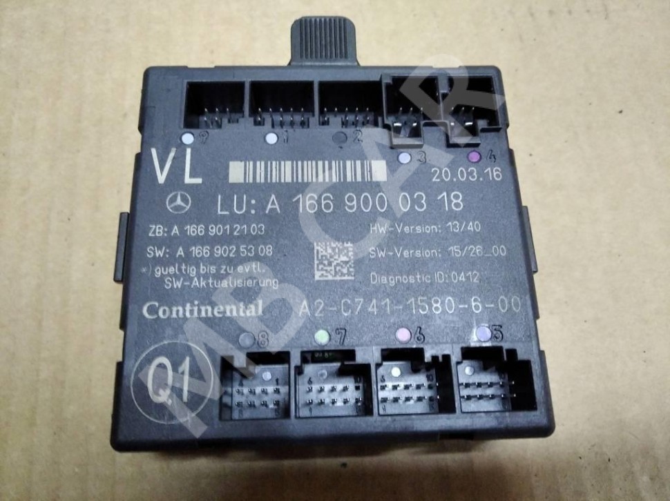 Блок двери MERCEDES-BENZ GLE-класс AMG W166 (2015 - 2019) фото 1 &mdash; Разборка Мерседес