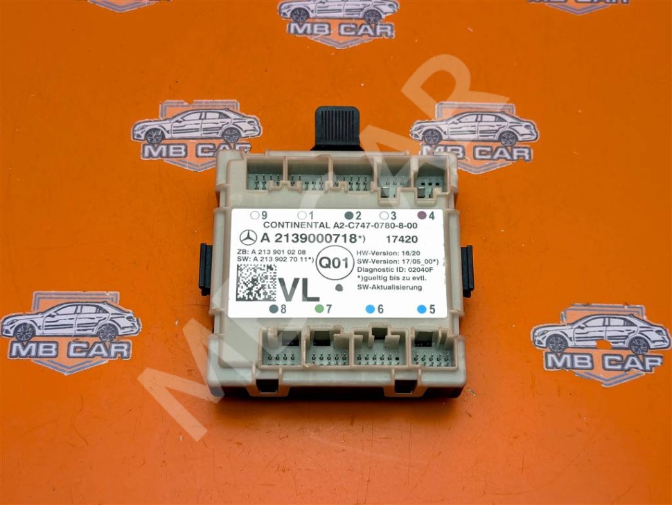 Блок двери MERCEDES-BENZ S-класс W222/C217/A217 (2013 - 2017) фото 1 — Разборка Мерседес