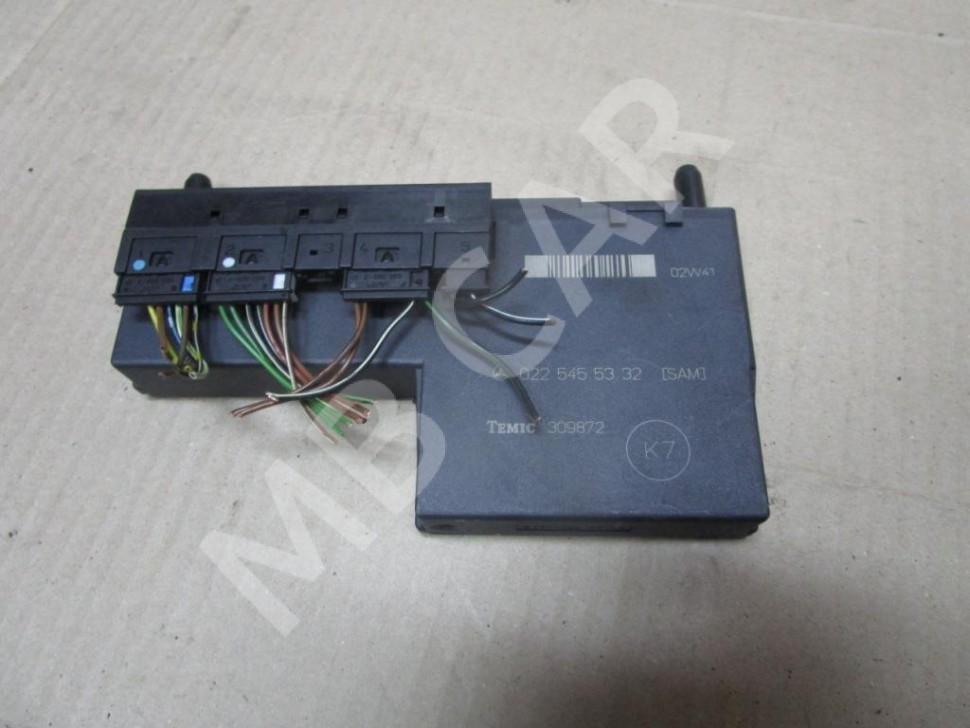 Блок SAM передний MERCEDES-BENZ E-класс W210/S210 рестайлинг (1999 - 2003) фото 1 — Разборка Мерседес