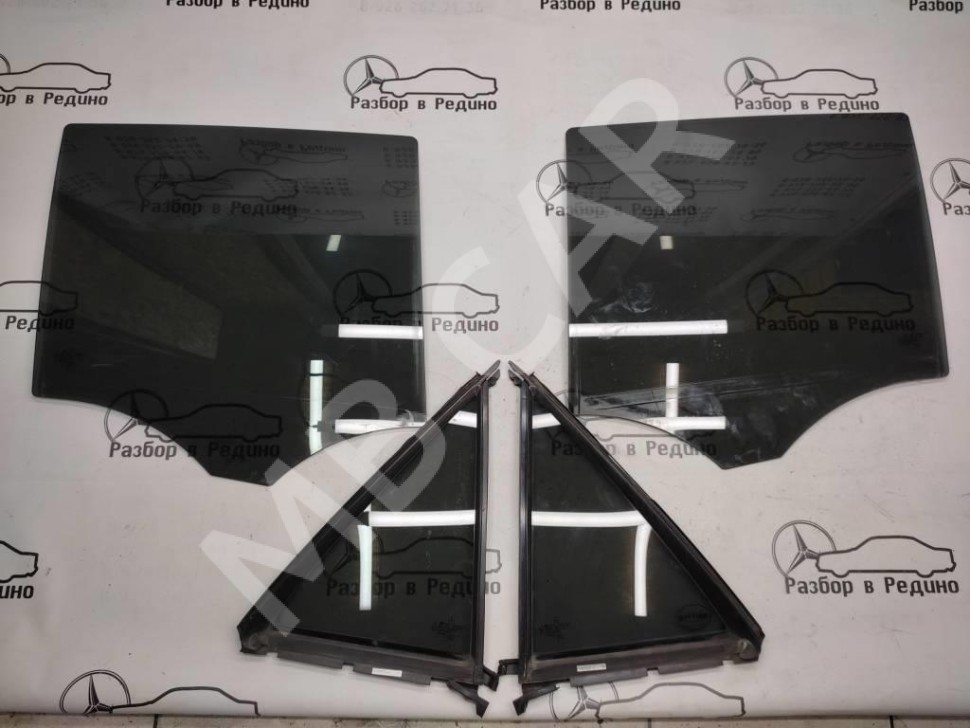 Комплект стекол MERCEDES-BENZ M-класс W164 (2005 - 2008) фото 1 — Разборка Мерседес