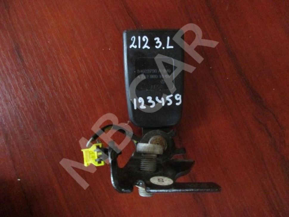 Замок ремня безопасности MERCEDES-BENZ E-класс W212/S212/C207/A207 (2009 - 2013) фото 1 &mdash; Разборка Мерседес