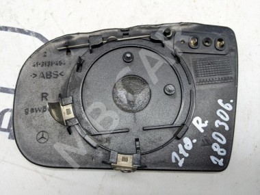 Зеркальный элемент правый MERCEDES-BENZ E-класс W210/S210 рестайлинг (1999 - 2003) — Разборка Мерседес