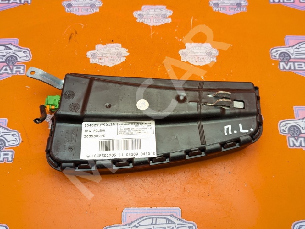 Подушка безопасности дверная MERCEDES-BENZ S-класс W221 рестайлинг (2009 - 2013) фото 1 &mdash; Разборка Мерседес