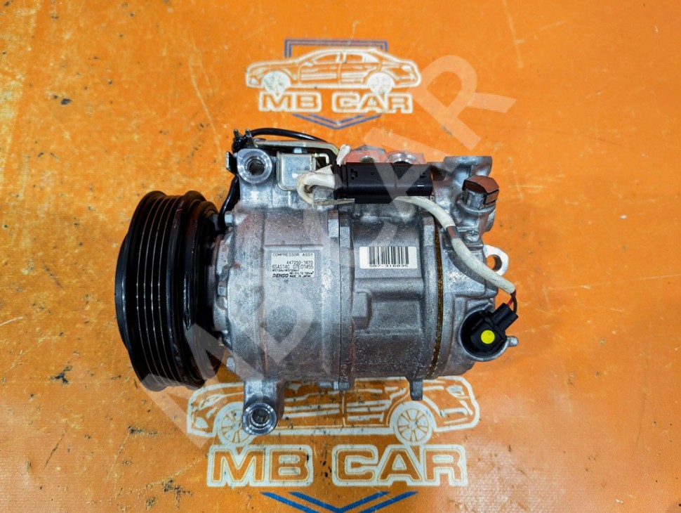 Компрессор кондиционера MERCEDES-BENZ A-класс W176 рестайлинг (2015 - 2018) фото 1 — Разборка Мерседес