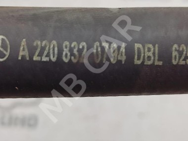 Патрубок ОЖ MERCEDES-BENZ S-класс W220 рестайлинг (2002 - 2005) — Разборка Мерседес