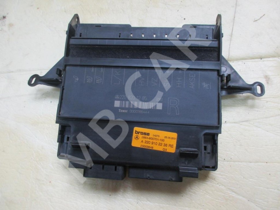 Блок сидений MERCEDES-BENZ S-класс W220 (1998 - 2005) фото 1 — Разборка Мерседес