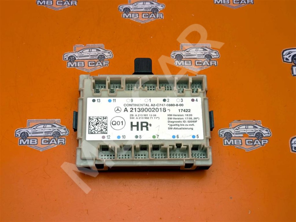 Блок двери MERCEDES-BENZ S-класс W222/C217/A217 (2013 - 2017) фото 1 — Разборка Мерседес