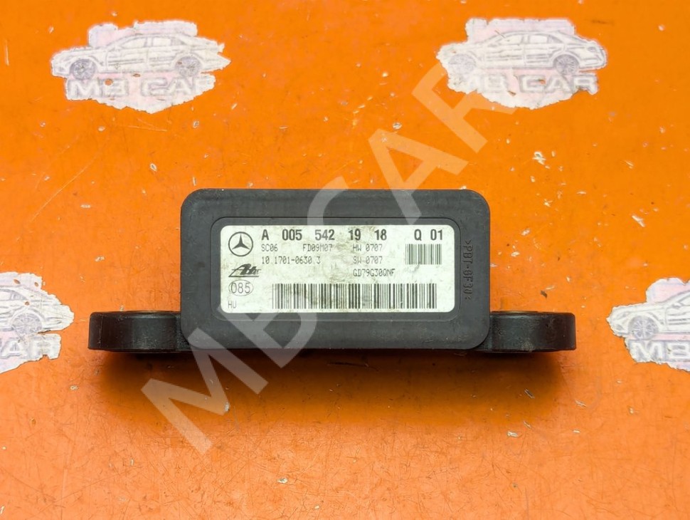 Датчик ускорения MERCEDES-BENZ C-класс W204/S204 (2006 - 2011) фото 1 &mdash; Разборка Мерседес