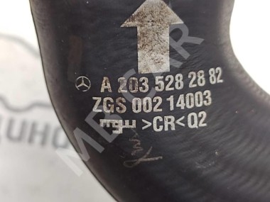 Патрубок интеркулера MERCEDES-BENZ C-класс W203/S203/CL203 (2000 - 2004) — Разборка Мерседес