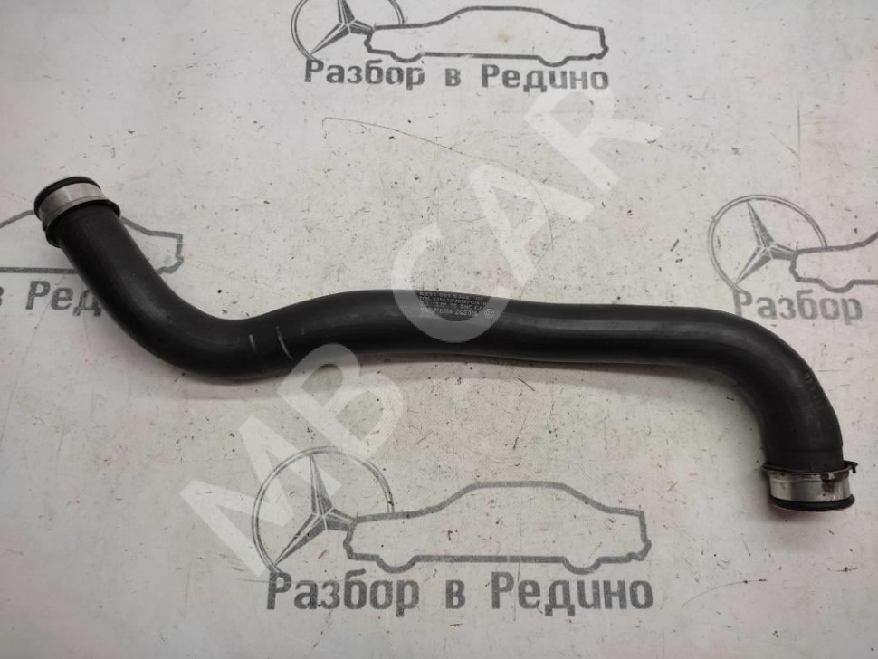 Патрубок радиатора MERCEDES-BENZ E-класс W211/S211 рестайлинг (2006 - 2009) фото 1 — Разборка Мерседес