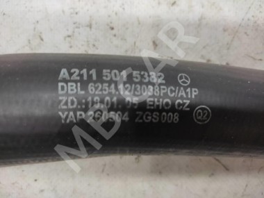 Патрубок радиатора MERCEDES-BENZ E-класс W211/S211 рестайлинг (2006 - 2009) — Разборка Мерседес