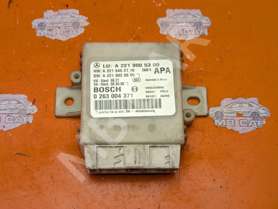 Блок парктроников MERCEDES-BENZ S-класс W221 рестайлинг (2009 - 2013) фото 1 &mdash; Разборка Мерседес