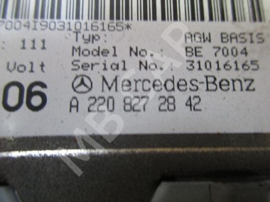 Усилитель звука MERCEDES-BENZ S-класс W220 рестайлинг (2002 - 2005) — Разборка Мерседес