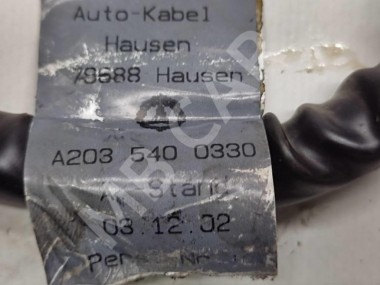 Провод стартера MERCEDES-BENZ C-класс W203/S203/CL203 рестайлинг (2004 - 2008) — Разборка Мерседес