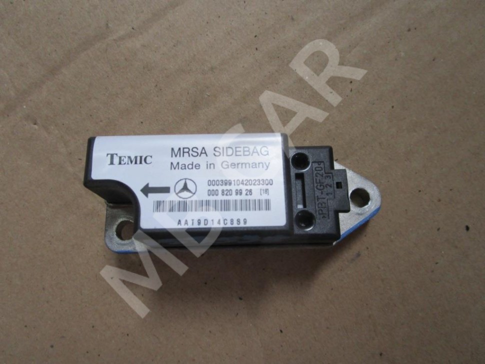 Датчик удара MERCEDES-BENZ E-класс W210/S210 (1995 - 1999) фото 1 — Разборка Мерседес