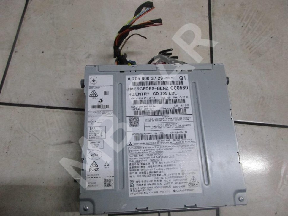 Команд MERCEDES-BENZ C-класс W205/S205/C205/A205 (2014 - 2018) фото 1 — Разборка Мерседес