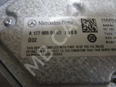 Усилитель звука MERCEDES-BENZ A-класс AMG W177 (2019 - 2023) — Разборка Мерседес