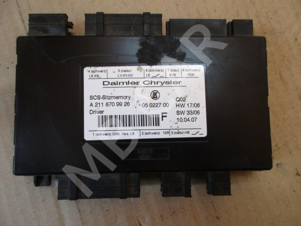 Блок сидений MERCEDES-BENZ GL-класс X164 (2006 - 2009) фото 1 — Разборка Мерседес