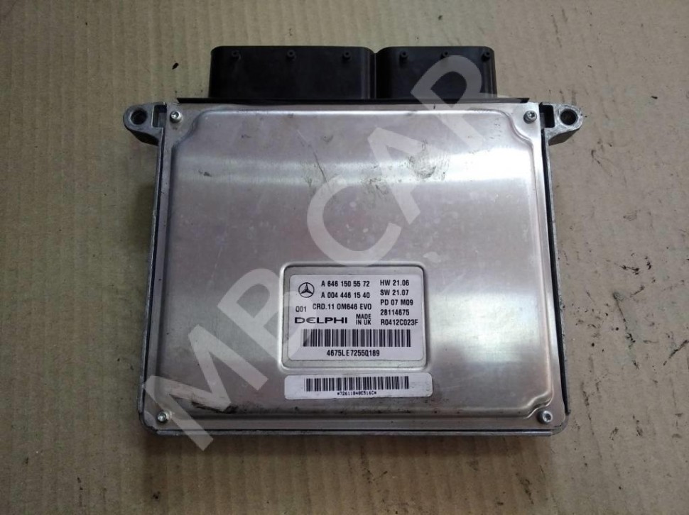 Блок управления двигателем MERCEDES-BENZ E-класс W211/S211 рестайлинг (2006 - 2009) фото 1 — Разборка Мерседес