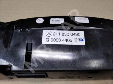 Панель управления климатом MERCEDES-BENZ E-класс W211/S211 (2002 - 2006) — Разборка Мерседес