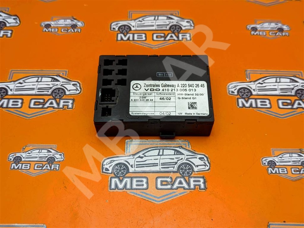 Блок ZGW CGW MERCEDES-BENZ S-класс W220 рестайлинг (2002 - 2005) фото 1 — Разборка Мерседес