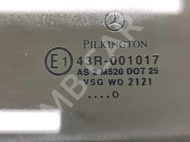 Стекло заднее левое MERCEDES-BENZ S-класс W220 (1998 - 2005) — Разборка Мерседес