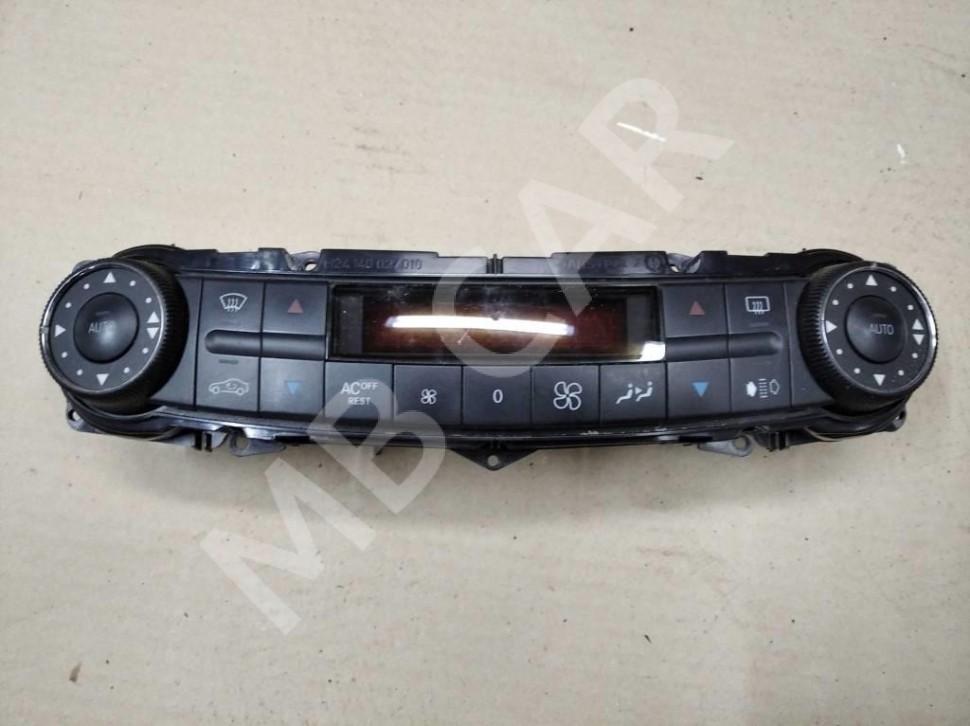 Панель управления климатом MERCEDES-BENZ E-класс W211/S211 (2002 - 2006) фото 1 &mdash; Разборка Мерседес