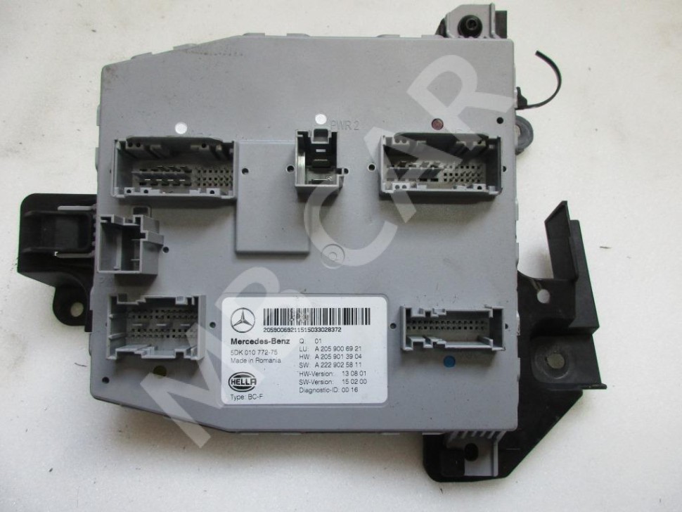 Блок SAM передний MERCEDES-BENZ C-класс W205/S205/C205/A205 (2014 - 2018) фото 1 — Разборка Мерседес