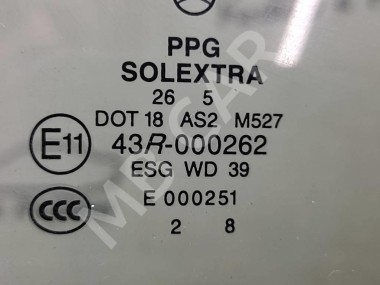 Стекло заднее правое MERCEDES-BENZ R-класс W251 (2005 - 2007) — Разборка Мерседес