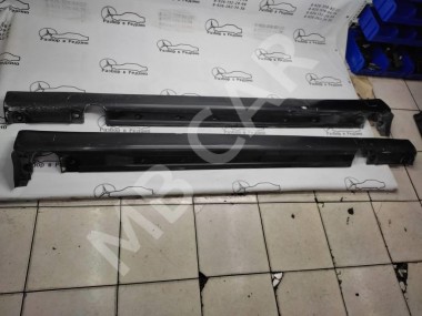 Порог пластиковый правый MERCEDES-BENZ S-класс W220 рестайлинг (2002 - 2005) — Разборка Мерседес