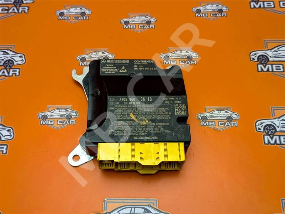 Блок AIRBAG MERCEDES-BENZ C-класс AMG W205/S205/C205/A205 (2014 - 2018) фото 1 — Разборка Мерседес