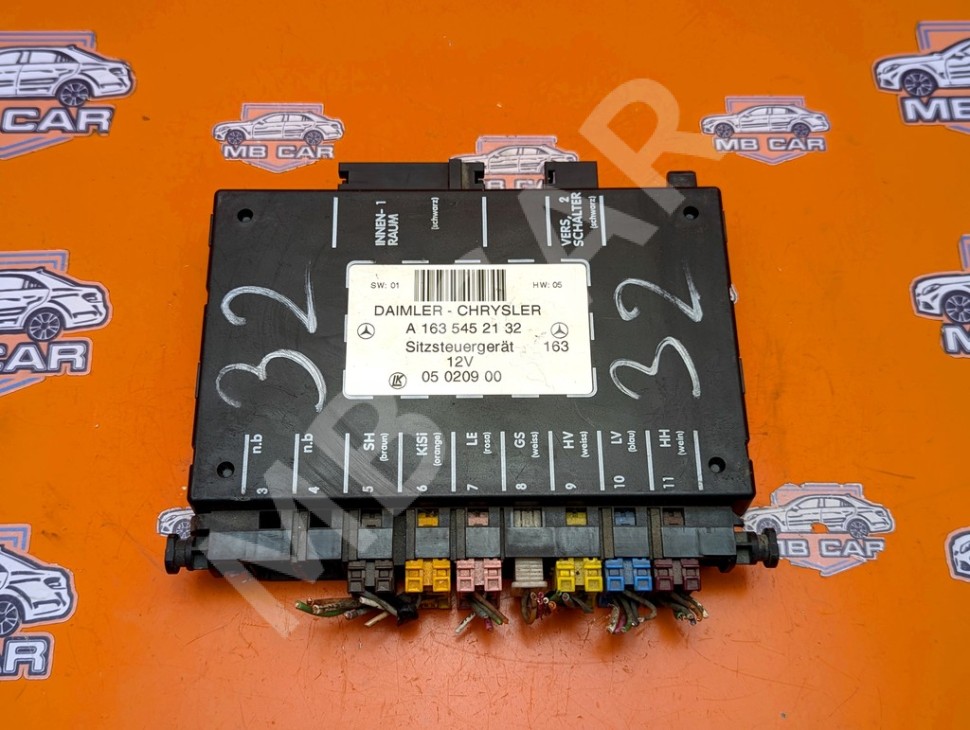 Блок сидений MERCEDES-BENZ M-класс W163 рестайлинг (2001 - 2005) фото 1 — Разборка Мерседес