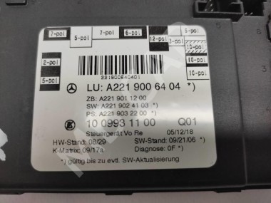 Блок двери MERCEDES-BENZ S-класс W221 (2005 - 2009) — Разборка Мерседес